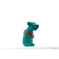 Hund kauen Spielzeug quietschende Latex -Hundespielzeug Bär